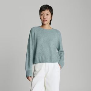 Everlane The Cashmere Boxy Crew Sweater